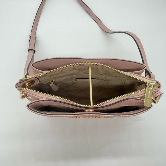 Michael Kors Nicole Triple Compartment Crossbody Bag - Picture 10 of 14